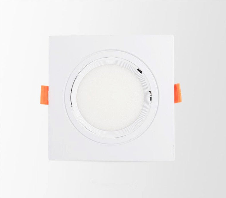 Recessed Dimmable COB LED Downlights 7W 9W 12W 24W LED Ceiling Spot Lights AC85-265V LED Ceiling Lamps Indoor Lighting