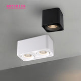 Dimmable Surface Mounted LED Downlights 10W 15W 20W 30W COB LED Ceiling Spot Lights AC110-220V LED Ceiling Lamp Indoor Lighting