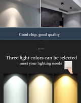 Dimmable Surface Mounted LED Downlights 10W 15W 20W 30W COB LED Ceiling Spot Lights AC110-220V LED Ceiling Lamp Indoor Lighting