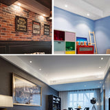 Ultra Thin LED Panel Light Round Downlight AC220V 3w 5w 7w 9w 12w 15w LED Ceiling Recessed Light For Indoor Bathroom Illuminate