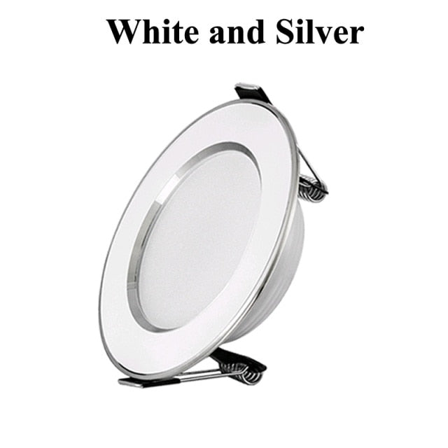Ultra Thin LED Panel Light Round Downlight AC220V 3w 5w 7w 9w 12w 15w LED Ceiling Recessed Light For Indoor Bathroom Illuminate