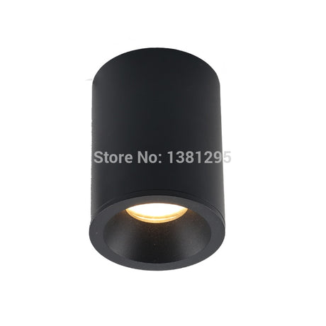 Cylinder Surface Mounted LED GU10 Downlight Fixture 220V Bathroom Waterproof IP65 Outdoor Ceiling Down Spot Light GU10 Fitting