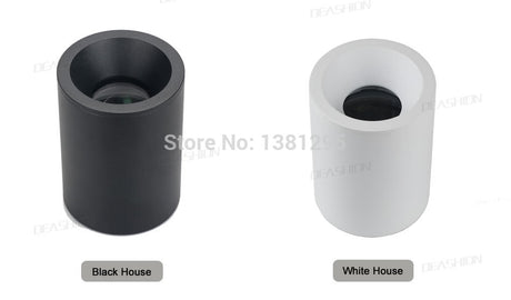 Cylinder Surface Mounted LED GU10 Downlight Fixture 220V Bathroom Waterproof IP65 Outdoor Ceiling Down Spot Light GU10 Fitting