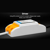 Smart 6W RGB + CCT LED Downlight 110V 220V dimmable recessed Led ceiling panel lights compatible FUT092 remote/WIFI APP control