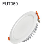 Miboxer living room 15W RGB + CCT LED downlight FUT069 round AC 100V-240V dimmable wireless wifi control LED ceiling downlight