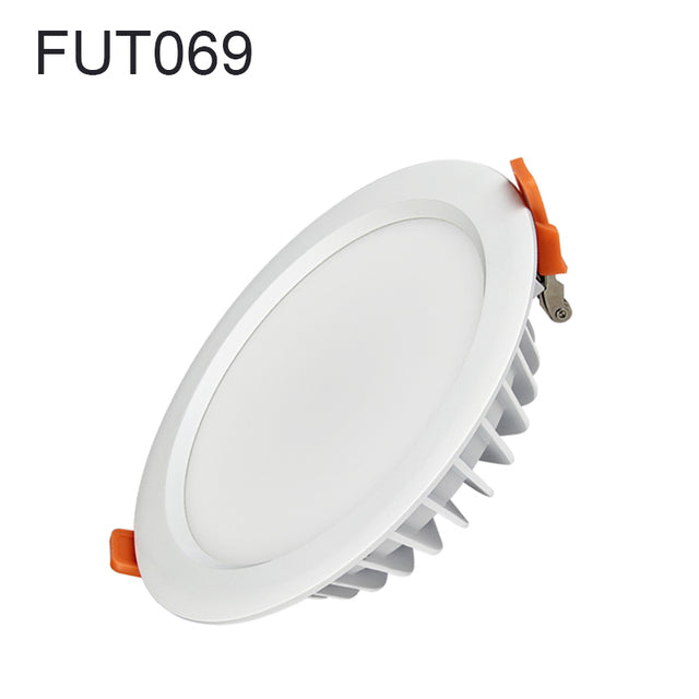 Miboxer living room 15W RGB + CCT LED downlight FUT069 round AC 100V-240V dimmable wireless wifi control LED ceiling downlight