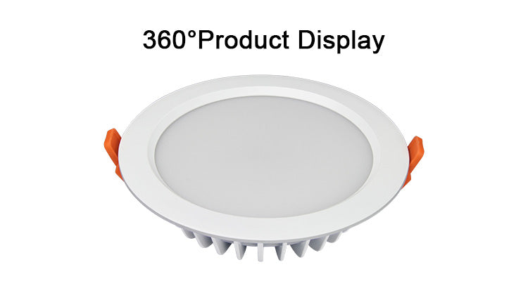 Miboxer living room 15W RGB + CCT LED downlight FUT069 round AC 100V-240V dimmable wireless wifi control LED ceiling downlight