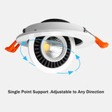 Dimmable Led Down light lamp COB Ceiling Light 5w 7w 10w 12w 85-265V recessed ceiling Spot Lights for kitchen bedroom home Decor