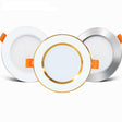 Recessed Led Downlight Ultra Thin Silver White Golden Led Ceiling Lamp 3W 5W 9W LED Spot light  Lighting For Living Room Bedroom