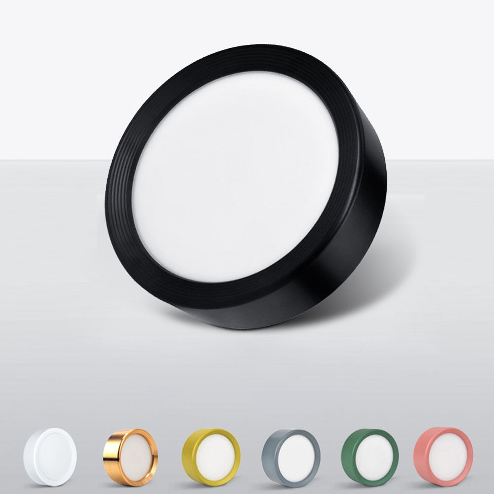 Surface Mounted LED downlight 7W 9w 12W 15W Ceiling Lamps Ultra Thin Driverless led spot lights 220V Ceiling Fixtures Lighting