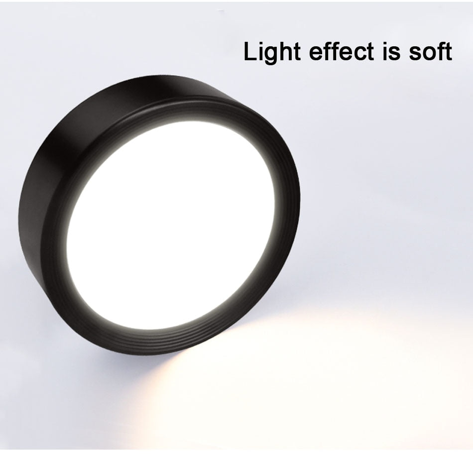 Surface Mounted LED downlight 7W 9w 12W 15W Ceiling Lamps Ultra Thin Driverless led spot lights 220V Ceiling Fixtures Lighting