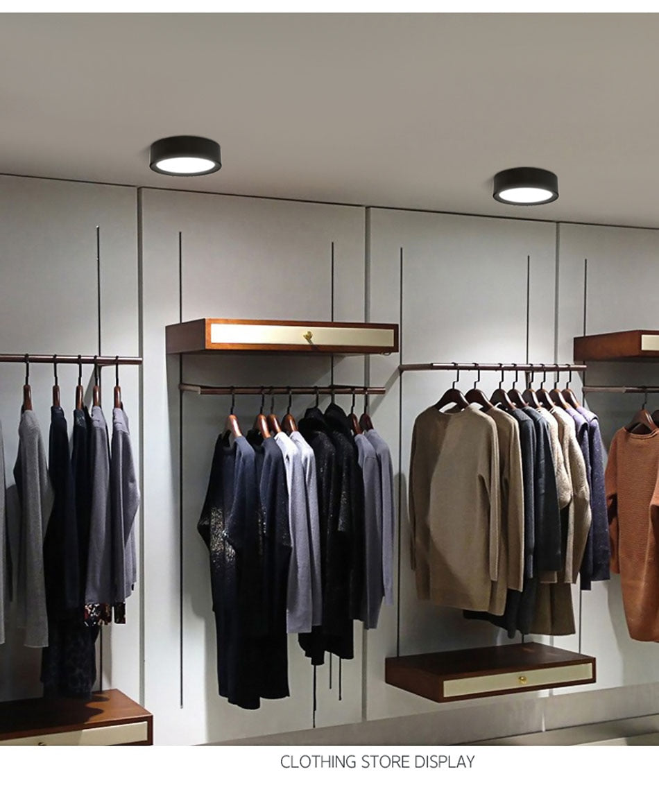 Surface Mounted LED downlight 7W 9w 12W 15W Ceiling Lamps Ultra Thin Driverless led spot lights 220V Ceiling Fixtures Lighting