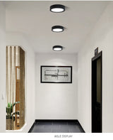 Surface Mounted LED downlight 7W 9w 12W 15W Ceiling Lamps Ultra Thin Driverless led spot lights 220V Ceiling Fixtures Lighting