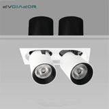 LED spot lights embedded ceiling lamp 24W 20W 14W living room simple Nordic Adjustable and Rotate COB downlight