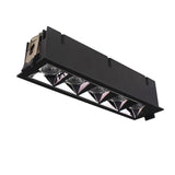 led grid ceiling spot light embedded downlight line lights COB rectangular ceiling lamp without main lights CREE