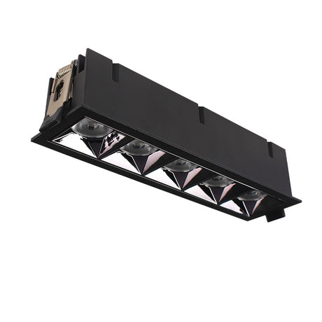 led grid ceiling spot light embedded downlight line lights COB rectangular ceiling lamp without main lights CREE