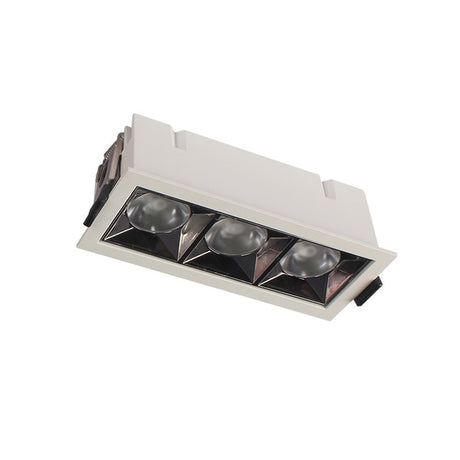 led grid ceiling spot light embedded downlight line lights COB rectangular ceiling lamp without main lights CREE