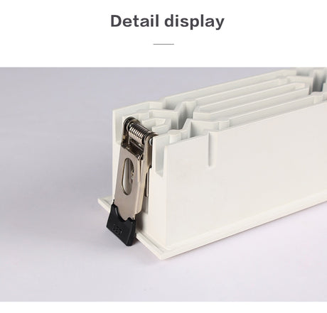 led grid ceiling spot light embedded downlight line lights COB rectangular ceiling lamp without main lights CREE