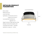Aisilan LED Downlight Narrow Border soften light home lighting  Embedded high lumen Ceiling Lamp high brightness spot light