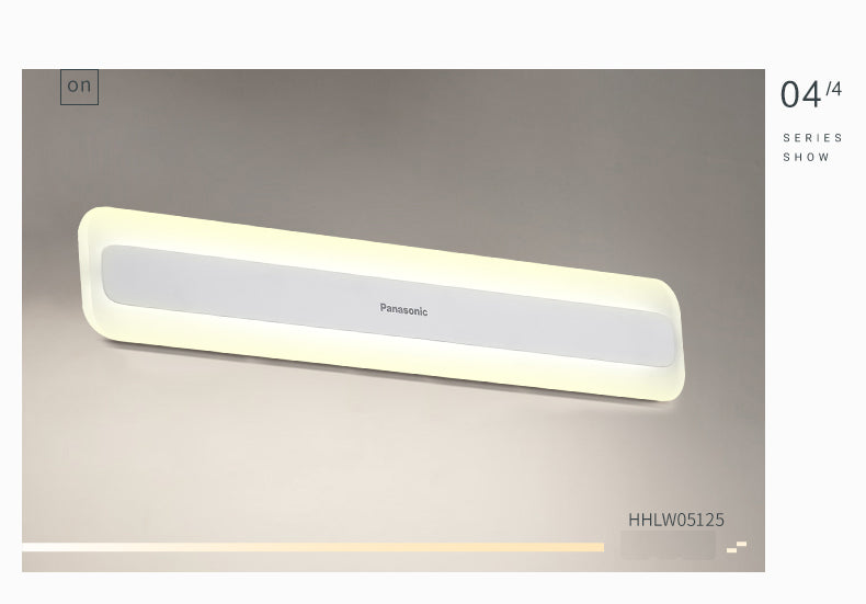 Panasonic Modern Bathroom Light LED Front Mirror Light Makeup Wall Lamp Vanity Lighting Fixtures Waterproof Mirror Lamp