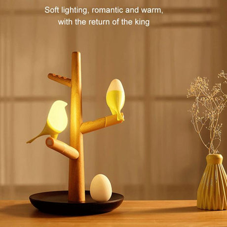 Newly USB Charging LED Table Lamp Tree Branch 3200K Infrared Sensor Night Light No Flickering for Home XSD88