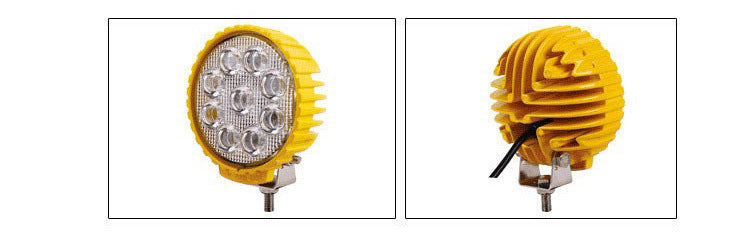 Industry And Mining Engineering Spotlight Cross-country Light 27w Floodlight LED Work Light Highlight Spotlight