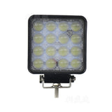 The Vectra Concentrated Floodlight LED Work Light Square Car Repair Car 48 W Lamp Lens To Shoot The Light