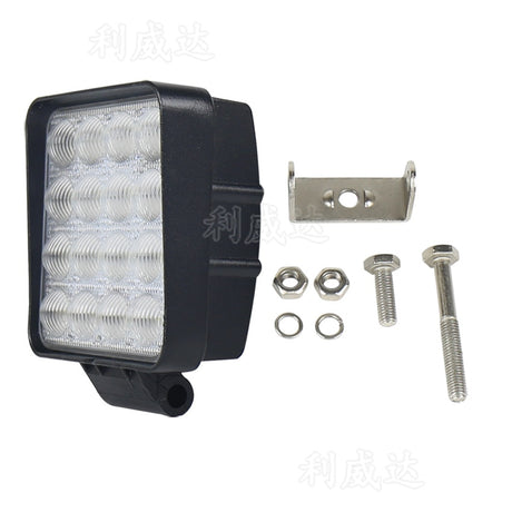 The Vectra Concentrated Floodlight LED Work Light Square Car Repair Car 48 W Lamp Lens To Shoot The Light