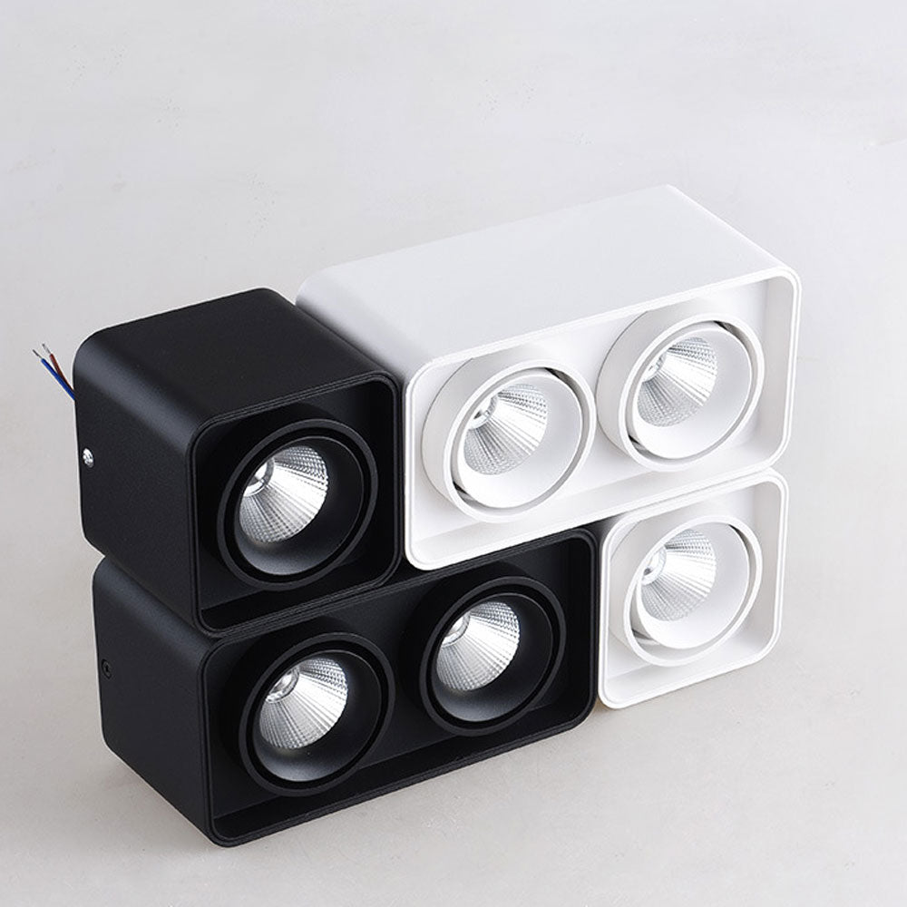 NEW arriver LED COB downlight 7W 10W 20W surface mounted downlight CRI90 24 degree led down light for art museum lighting