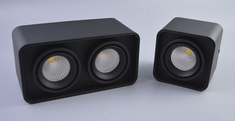 NEW arriver LED COB downlight 7W 10W 20W surface mounted downlight CRI90 24 degree led down light for art museum lighting