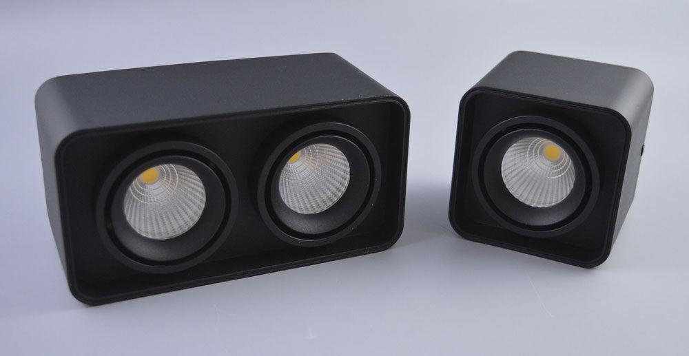 NEW arriver LED COB downlight 7W 10W 20W surface mounted downlight CRI90 24 degree led down light for art museum lighting