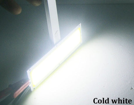 Big Promotion !!! Ultra Bright 1300LM 12W COB LED Light Strip 12V DC for DIY 12V Lights Work Lamps Home Bulbs 120*36MM COB Chip