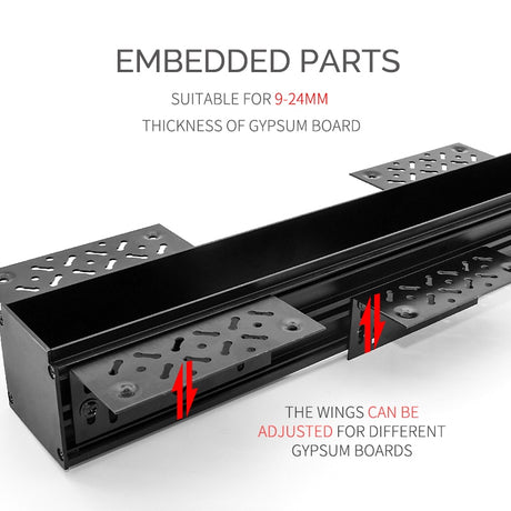 LED Downlights 5W 10W 15W Frameless Ceiling Embedded Pure Aluminum Profile Linear flush mounting Downlight Recessed Focus Dimming led Bar Light