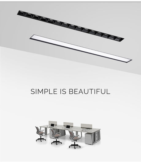 LED Downlights 5W 10W 15W Frameless Ceiling Embedded Pure Aluminum Profile Linear flush mounting Downlight Recessed Focus Dimming led Bar Light