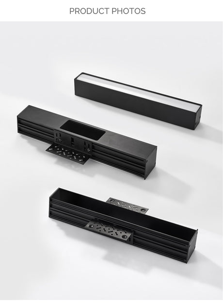 LED Downlights 5W 10W 15W Frameless Ceiling Embedded Pure Aluminum Profile Linear flush mounting Downlight Recessed Focus Dimming led Bar Light