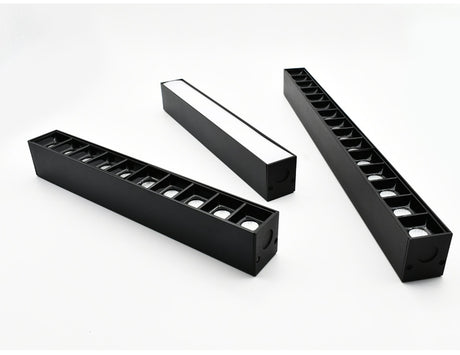 LED Downlights 5W 10W 15W Frameless Ceiling Embedded Pure Aluminum Profile Linear flush mounting Downlight Recessed Focus Dimming led Bar Light