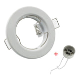 Grille Light Three LED Downlight Frame Fixtures MR16 Fitting 12-260V Recessed GU10 Bulb Replaceable Downlights