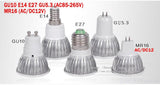 Super Bright 9W 12W 15W GU10 LED Bulbs Light 110V 220V Dimmable Led Spotlights Warm/Cool White GU10 LED downlight zk40