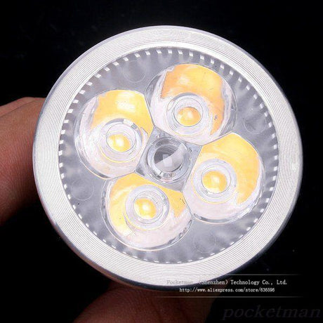 Super Bright 9W 12W 15W GU10 LED Bulbs Light 110V 220V Dimmable Led Spotlights Warm/Cool White GU10 LED downlight zk40
