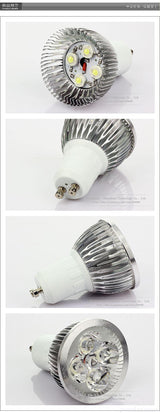 Super Bright 9W 12W 15W GU10 LED Bulbs Light 110V 220V Dimmable Led Spotlights Warm/Cool White GU10 LED downlight zk40