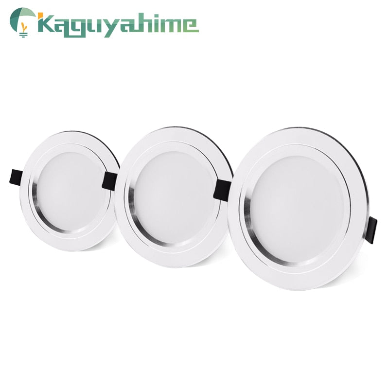 Kaguyahime 220V 110V Aluminum LED Downlights 3W 5W 10W 15W Led Lamp Living Room High Bright LED Spot Down Light Indoor Lighting