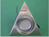 Hot LED Closet Cabinet Lamp Kitchen Under Cabinet Lighting Triangle Led Light Stainless Steel Downlight for Wardrobe Cupboard