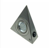 Hot LED Closet Cabinet Lamp Kitchen Under Cabinet Lighting Triangle Led Light Stainless Steel Downlight for Wardrobe Cupboard