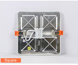 T-SUNRISE Ultra-thin 220V LED Downlight 6W 8W 15W 20W LED Ceiling Round Square Recessed Lamp LED Panel Light For Bedroom Kitchen