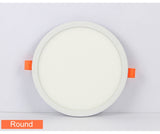 T-SUNRISE Ultra-thin 220V LED Downlight 6W 8W 15W 20W LED Ceiling Round Square Recessed Lamp LED Panel Light For Bedroom Kitchen