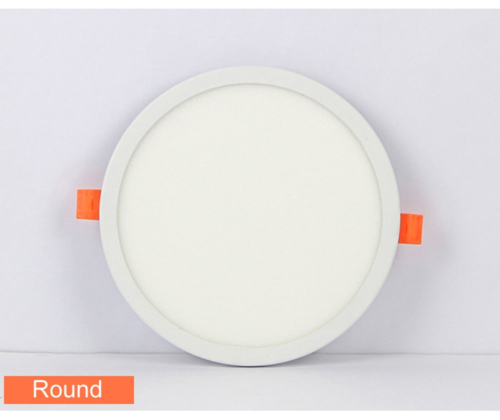 T-SUNRISE Ultra-thin 220V LED Downlight 6W 8W 15W 20W LED Ceiling Round Square Recessed Lamp LED Panel Light For Bedroom Kitchen