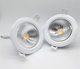 COB Waterproof LED Downlight 20W Recessed Down Light 15W Ceiling Bedroom LED Lamp + Driver Warranty 3 years