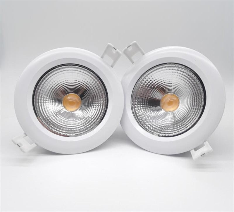 COB Waterproof LED Downlight 20W Recessed Down Light 15W Ceiling Bedroom LED Lamp + Driver Warranty 3 years