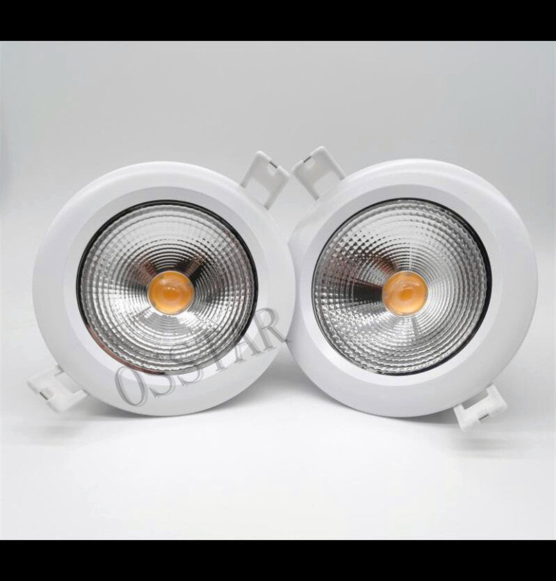 COB Waterproof LED Downlight 20W Recessed Down Light 15W Ceiling Bedroom LED Lamp + Driver Warranty 3 years