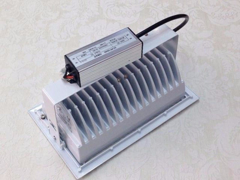 LED Downlight 40w 50W 4pcs/lot COB Rectangular Recessed Ceiling Down Light Rotatable Adjustable Downlight Indoor Lighting